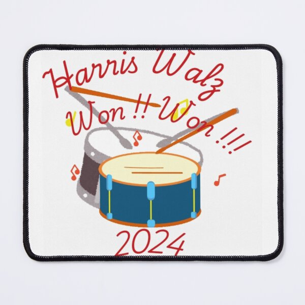 Item preview, Harris Walz won won 2024 designed and sold by Savitrends.