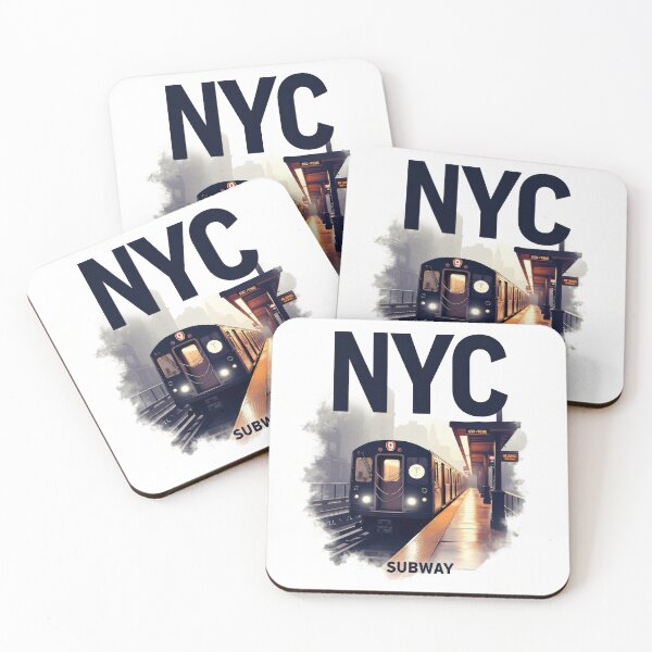 Item preview, New York Subway NYC Subway Train designed and sold by MayaDelaye.