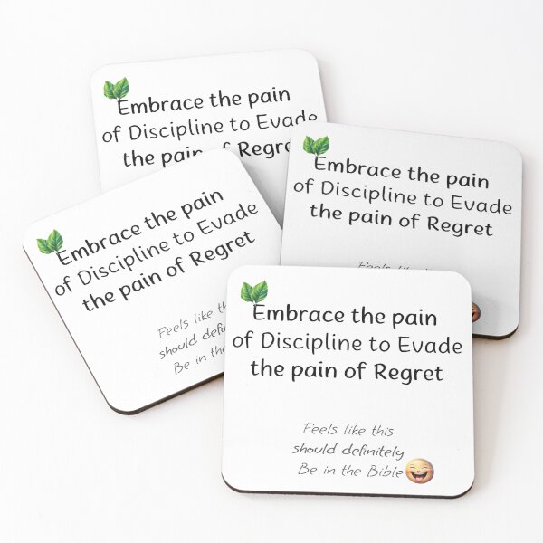 Item preview, Embrace the pain of discipline designed and sold by MMM Designs.