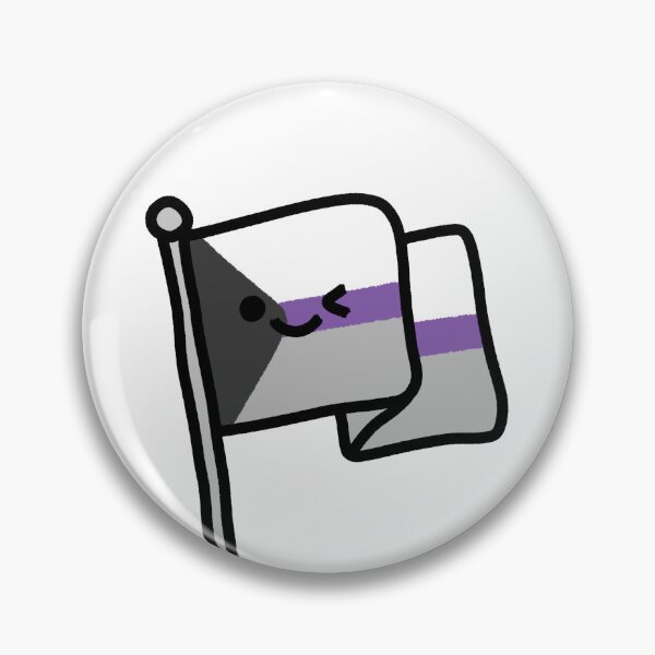 Item preview, Cute Happy Flag - Demisexual designed and sold by Ell Marchegiani.