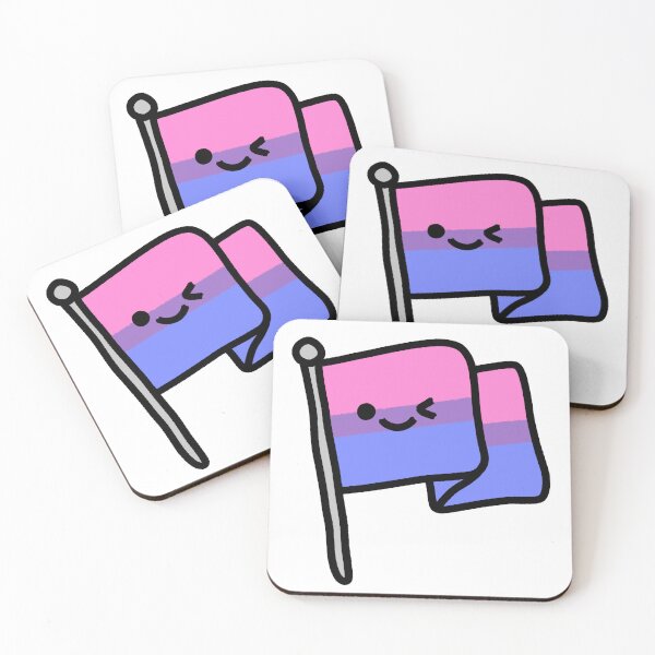 Item preview, Cute Happy Flag - Bisexual designed and sold by Ell Marchegiani.