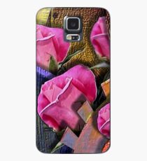 Rosen und Zahnrad. Hülle & Klebefolie für Samsung Galaxy