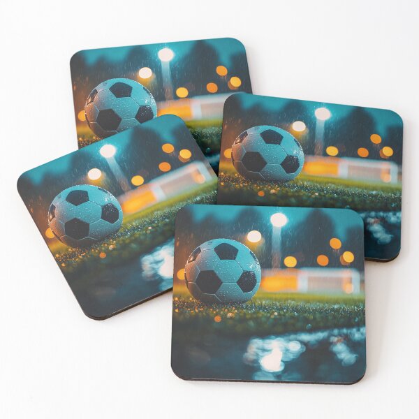 Item preview, Soccer Game at Dusk Bokeh designed and sold by KootenayDesigns.