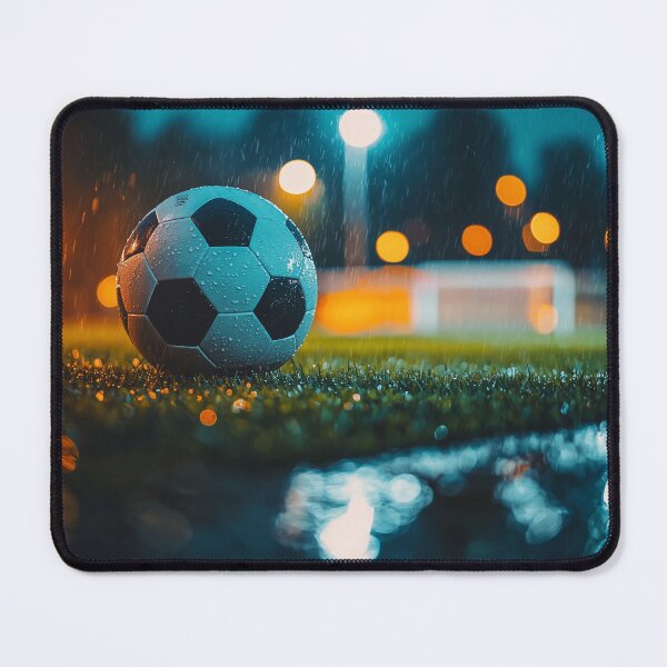 Item preview, Soccer Game at Dusk Bokeh designed and sold by KootenayDesigns.