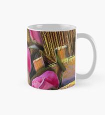 Rosen und Zahnrad. Tasse