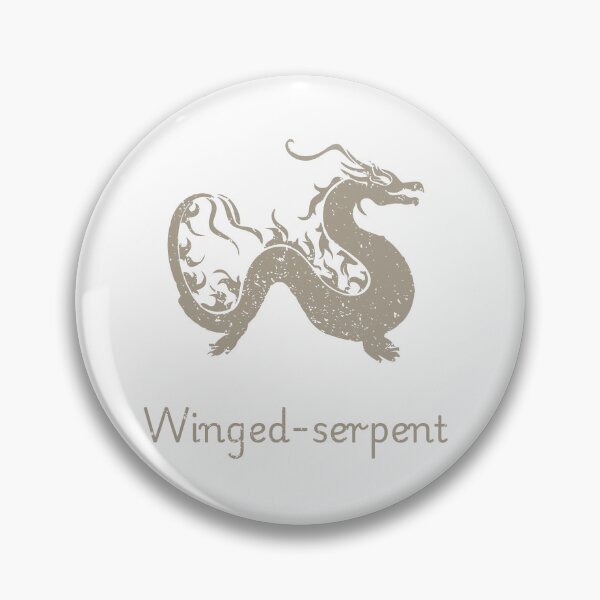 Item preview, Winged Serpent Illustration designed and sold by El-kaeed.