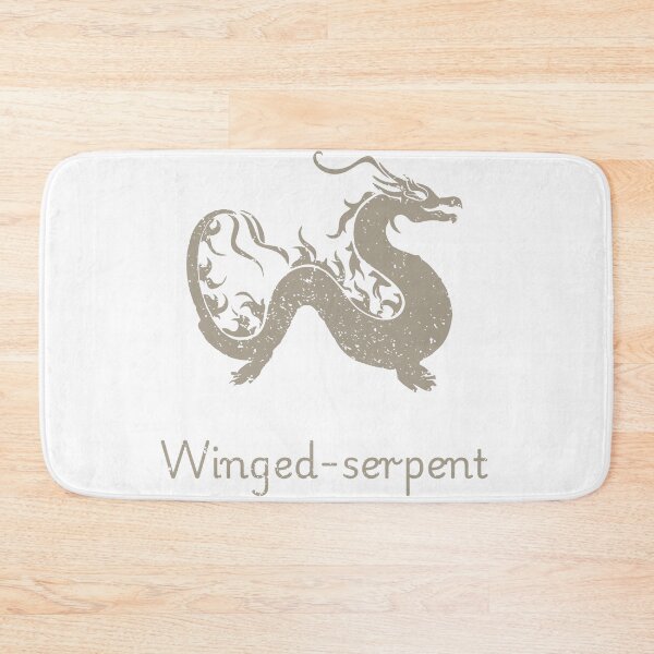 Item preview, Winged Serpent Illustration designed and sold by El-kaeed.