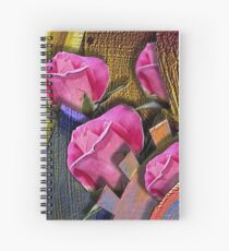 Rosen und Zahnrad. Spiralblock