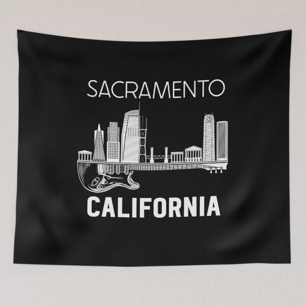 Item preview, Sacramento California Skyline Music Sacramento Souvenir designed and sold by DSWShirts.