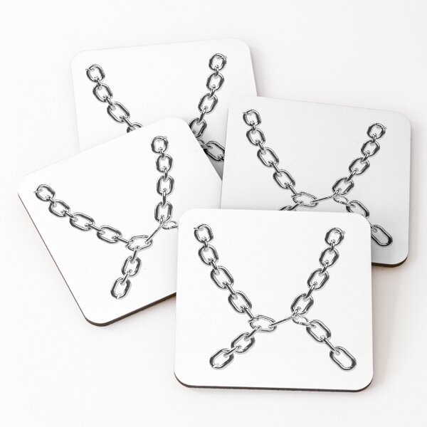 Item preview, Chromed Steel Chain Icon Logo 3D designed and sold by Uzi-Design.