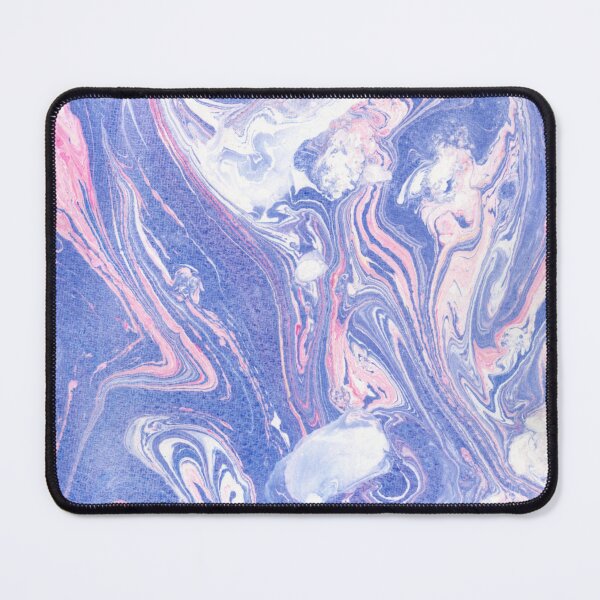 Item preview, Blue and Pink Hand-Marbled Pattern - Perfect for Student Dorms and Back-to-School designed and sold by Jemma Jamie Skidmore.