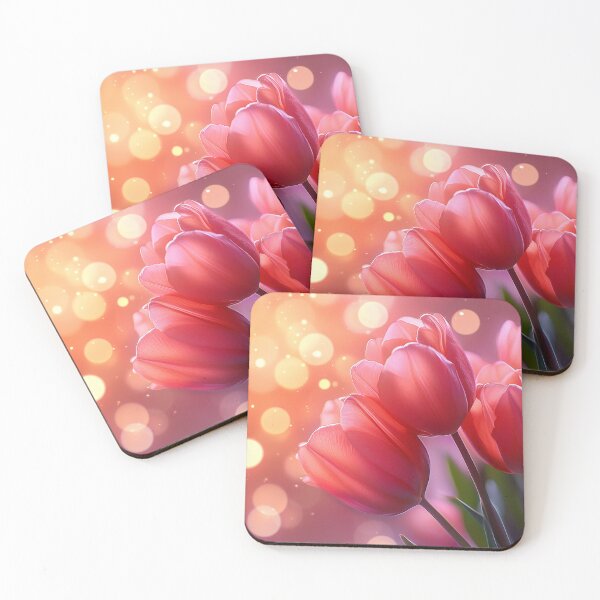 Item preview, Tulips Bokeh designed and sold by KootenayDesigns.