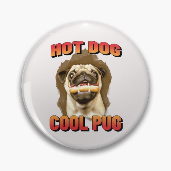 Item preview, Hot Dog Cool Pug American Pug Pugabull designed and sold by SvenJ94.
