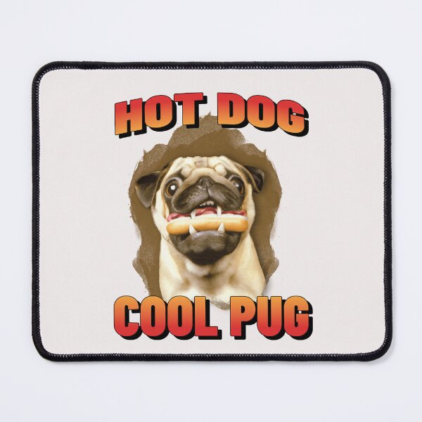 Item preview, Hot Dog Cool Pug American Pug Pugabull designed and sold by SvenJ94.