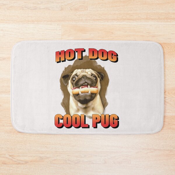 Item preview, Hot Dog Cool Pug American Pug Pugabull designed and sold by SvenJ94.