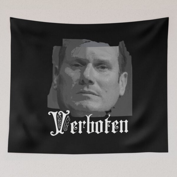 Item preview, Keir Starmer Verboten designed and sold by Flirt-Teez.