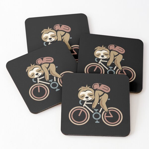 Item preview, retro bicycle sloth vintage comic tour funny designed and sold by AndreMi.
