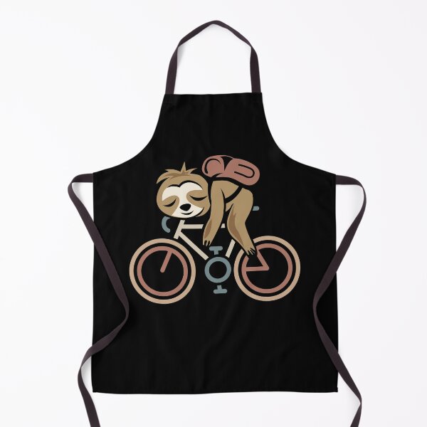 Item preview, retro bicycle sloth vintage comic tour funny designed and sold by AndreMi.