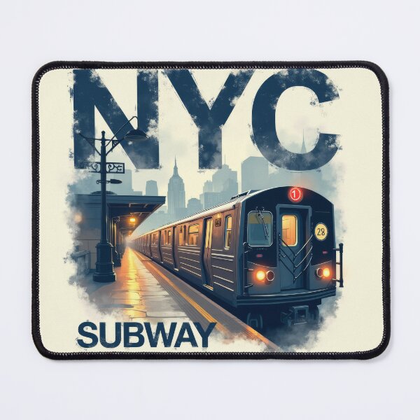 Item preview, New York Subway NYC Subway Train designed and sold by MayaDelaye.