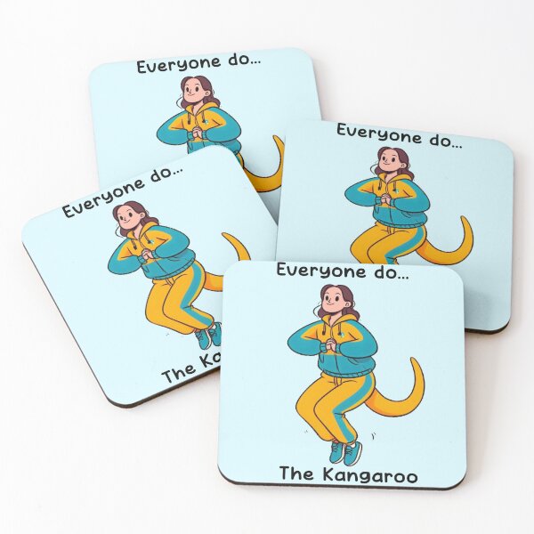 Item preview, Everyone do the kangaroo designed and sold by Vkinsify.