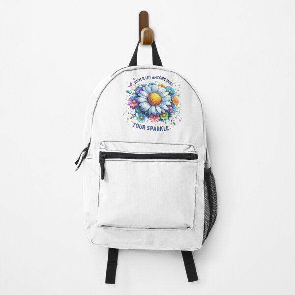 Item preview, Never let anyone dull your sparkle, Daisy, Flower, Glitter designed and sold by deniz kaya.