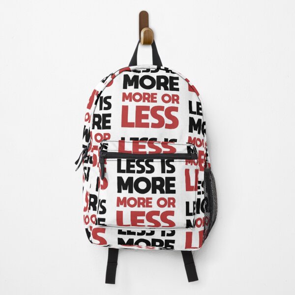 Item preview, Ironic Less is More more or less quote typography design custom typeface designed and sold by grafikis.