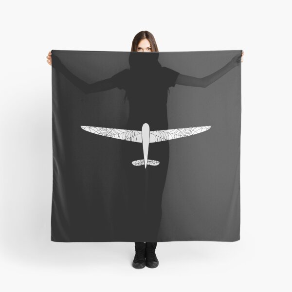 Item preview, Halloween Glider Plane Pilot Sailplane aerial floating soaring designed and sold by These_Prints.