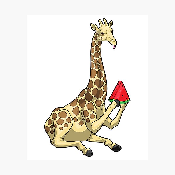 Item preview, Giraffe Watermelon designed and sold by Snabdesign84.