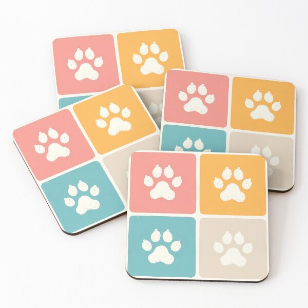Item preview, Minimalist Dog Paw Print Pattern designed and sold by Windy-market.