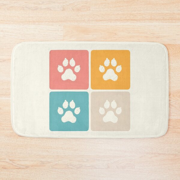 Item preview, Minimalist Dog Paw Print Pattern designed and sold by Windy-market.