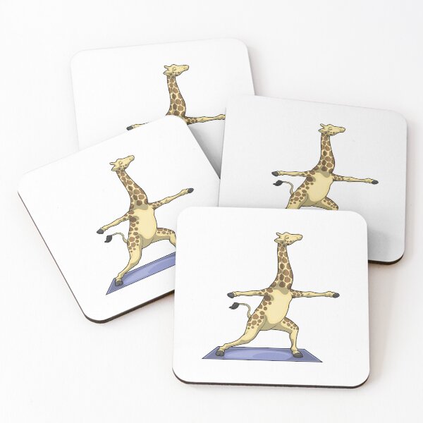 Item preview, Giraffe Yoga Meditation Fitness designed and sold by Snabdesign84.