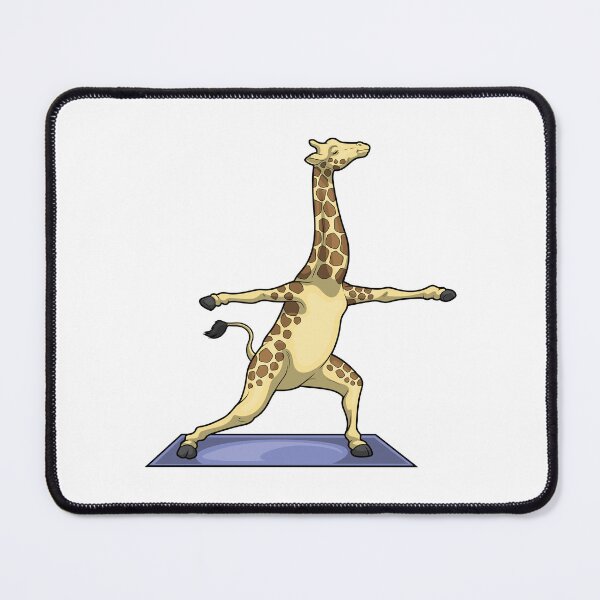 Item preview, Giraffe Yoga Meditation Fitness designed and sold by Snabdesign84.