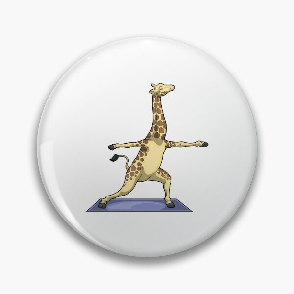 Artikelvorschau, Giraffe Yoga Meditation Fitness entworfen und verkauft von Snabdesign84.