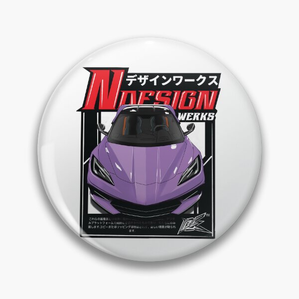 Item preview, corvette stingray c8 purple  designed and sold by NaquashM.