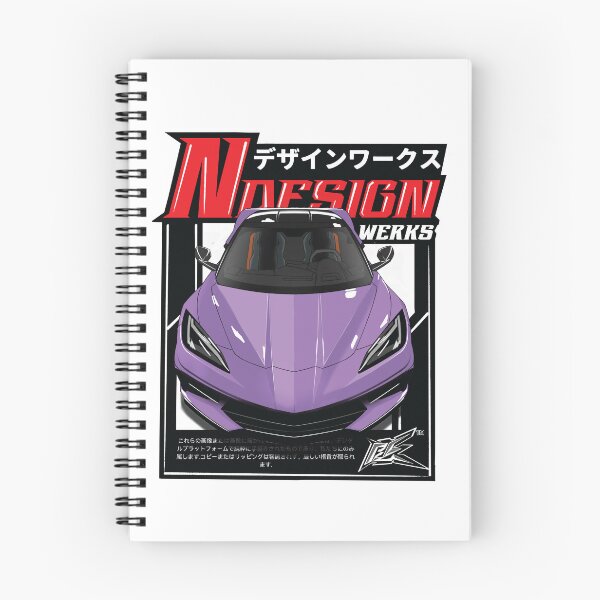 Item preview, corvette stingray c8 purple  designed and sold by NaquashM.