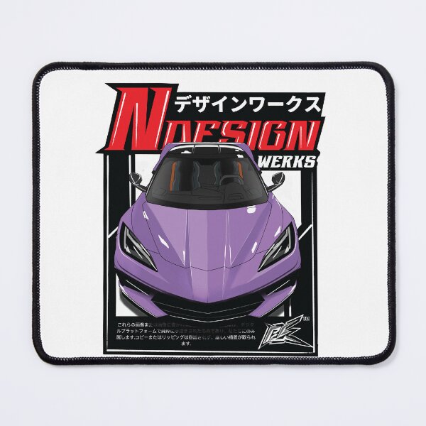 Item preview, corvette stingray c8 purple designed and sold by NaquashM.