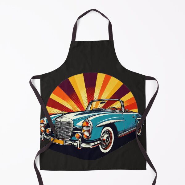 Item preview, Mercedes Benz vintage wallpaper designed and sold by Expressions-Sel.