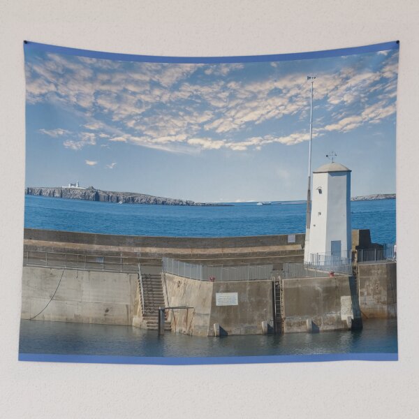 Item preview, Seahouses Harbour Lighthouse designed and sold by Alisonchambers2.
