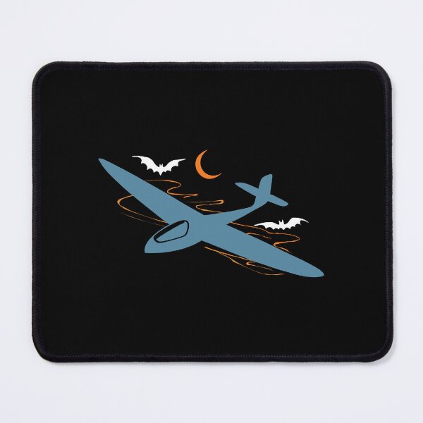 Item preview, Halloween Glider Plane Pilot Sailplane aerial floating soaring designed and sold by These_Prints.