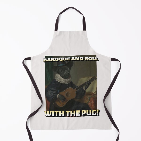 Item preview, Baroque and Roll with the Pug Black Pug designed and sold by SvenJ94.