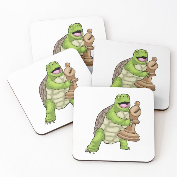 Artikelvorschau, Schildkröte Schachfigur Läufer Schach entworfen und verkauft von Snabdesign84.