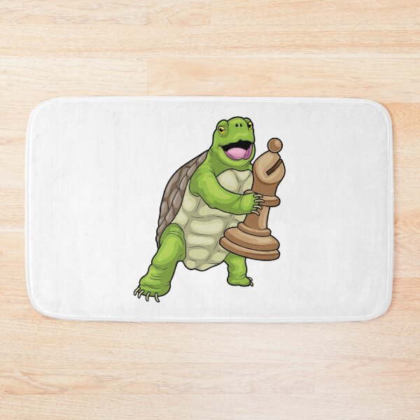 Artikelvorschau, Schildkröte Schachfigur Läufer Schach entworfen und verkauft von Snabdesign84.