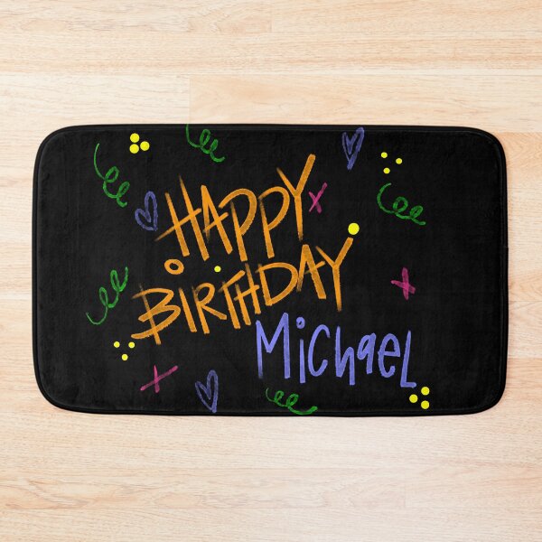 Item preview, HAPPY BIRTHDAY MICHAEL CUSTOM NAME  designed and sold by GIVENGRACE.ART.