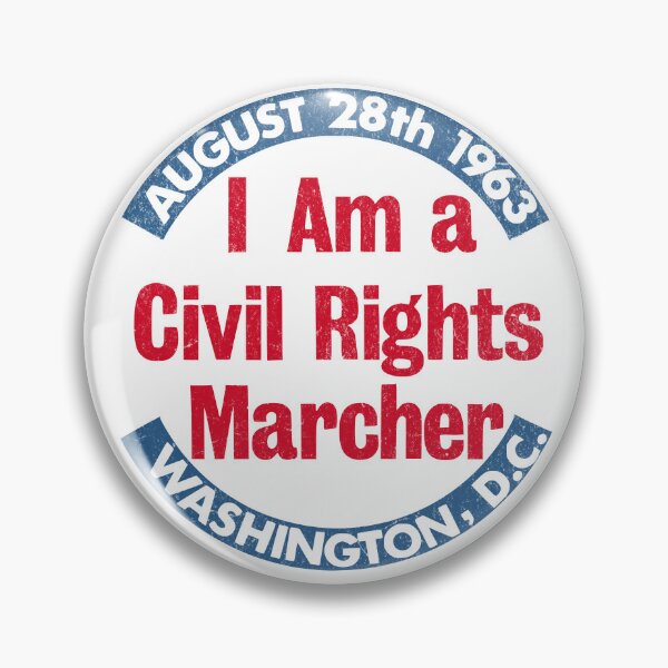 Item preview, Vintage Civil Rights Marcher August 28 1963 Washington DC designed and sold by chrisrivait.