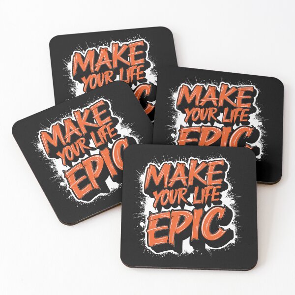 Item preview, Make Your Life Epic designed and sold by SixtyOneDesign.