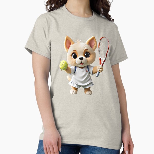 Item preview, Puppy Tennis designed and sold by ThaiArtArt.