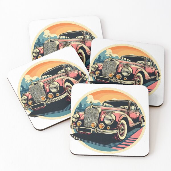 Item preview, Mercedes Benz Vintage Car wallpaper designed and sold by Expressions-Sel.