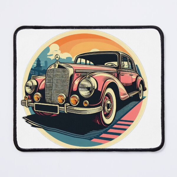 Item preview, Mercedes Benz Vintage Car wallpaper designed and sold by Expressions-Sel.