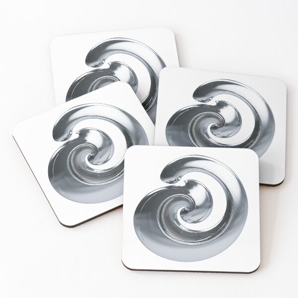 Item preview, Chromed Big Spiral Icon Logo 3D designed and sold by Uzi-Design.