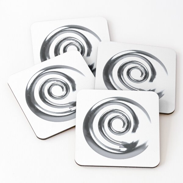 Item preview, Chromed Big Spiral Icon Logo 3D designed and sold by Uzi-Design.